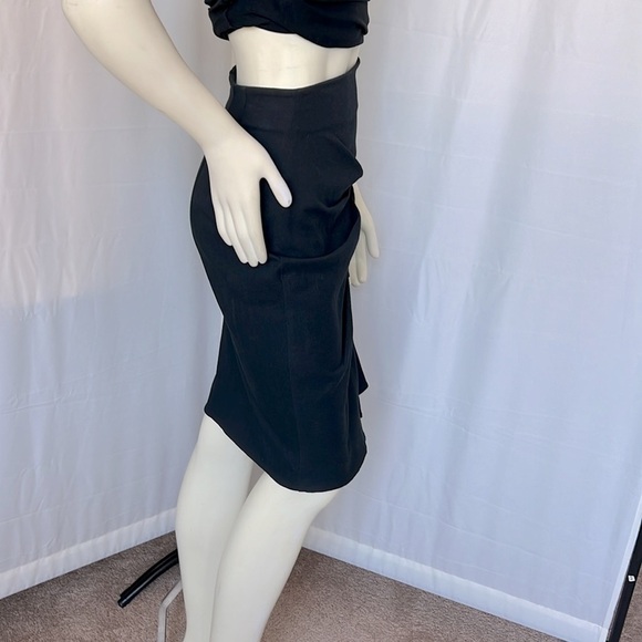 Byron Lars Beauty Mark Black Skirt - Picture 4 of 6